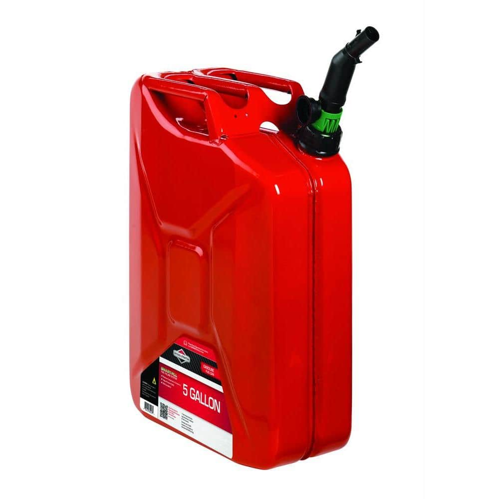 Reviews For Briggs & Stratton 5 Gal. Metal Jerry Gas Can - WM521 - The ...