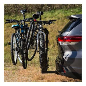 4-Bike Premium Hitch Mounted Bike Rack