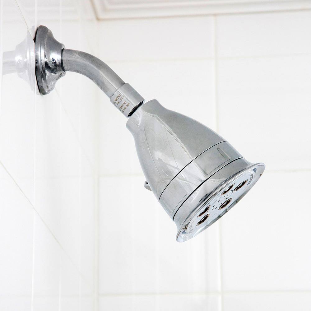 Hotel Pure Chrome Multi-Function Shower Head with Filter