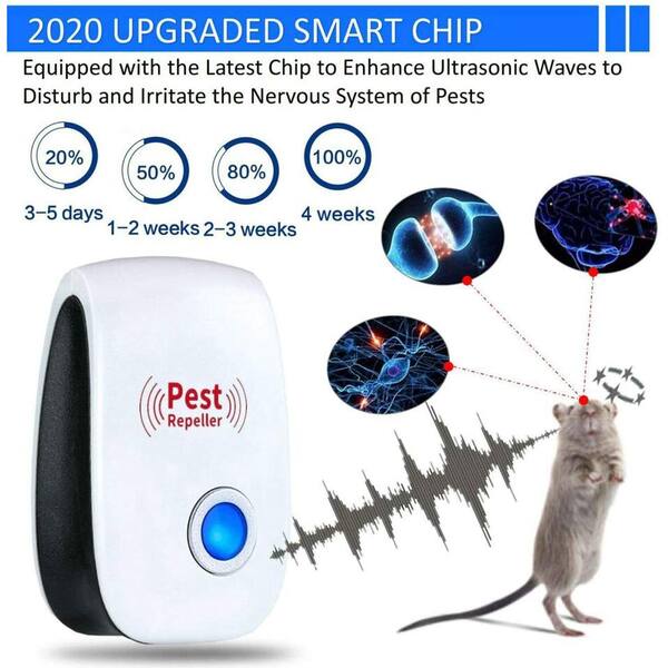 NEW Ultrasonic Pest hotsell Repeller Control Electronic Repellent Mice Rat Reject Indoor