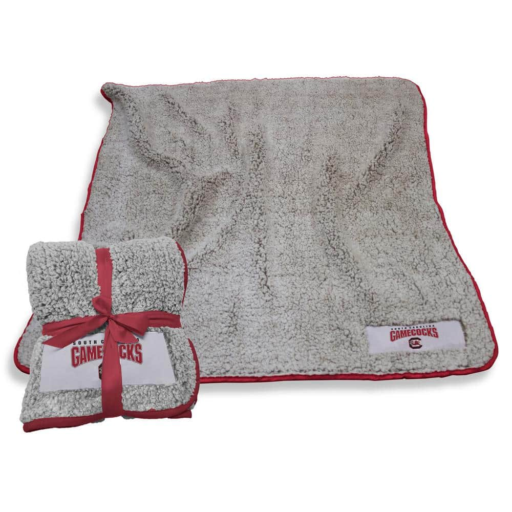 logobrands South Carolina Oatmeal Frosty Fleece Throw