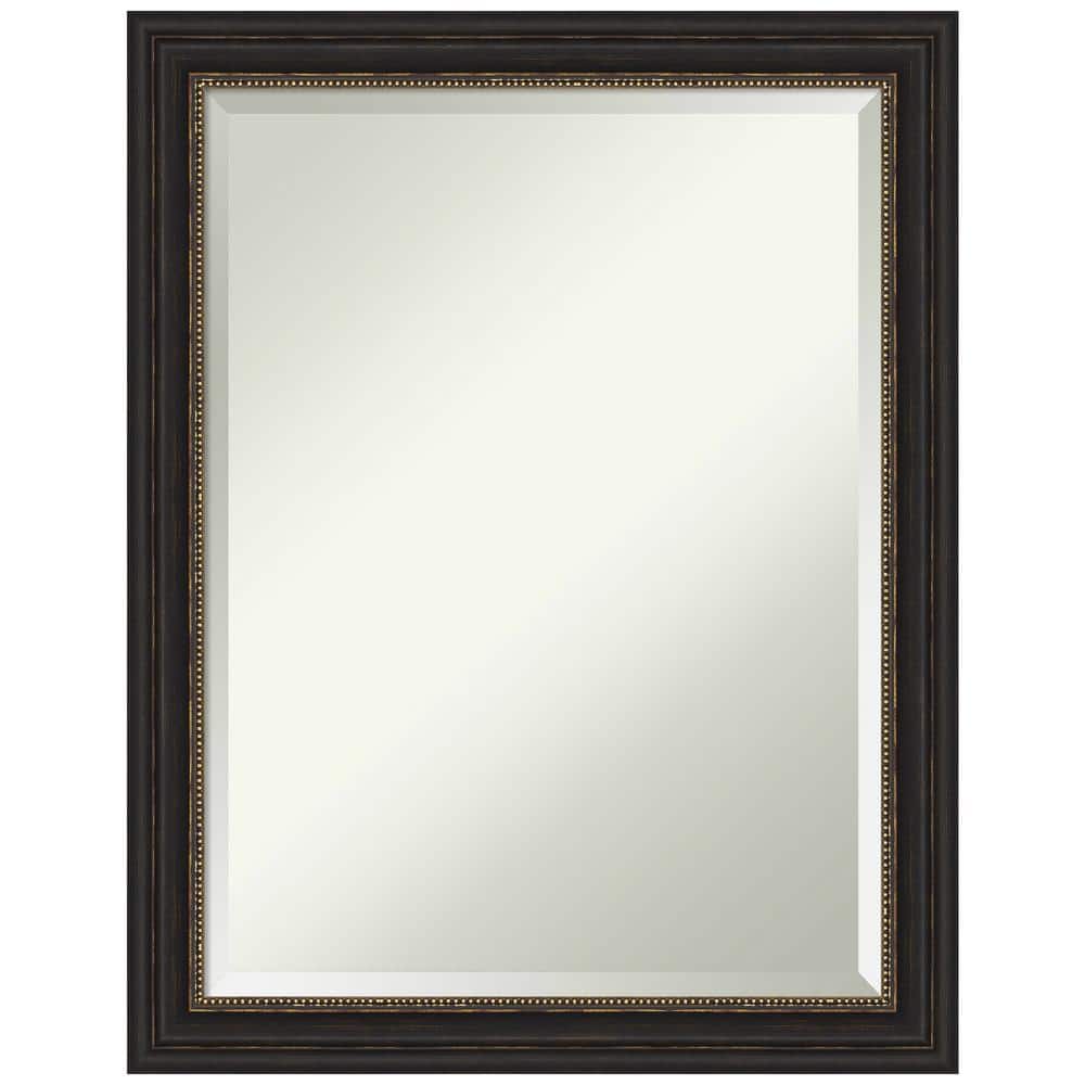 Accent Bronze Narrow 21.5" x 27.5" Rectangular Bathroom Vanity Mirror