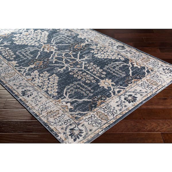 Dora Dark Gray 5 ft. x 7 ft. Indoor Area Rug