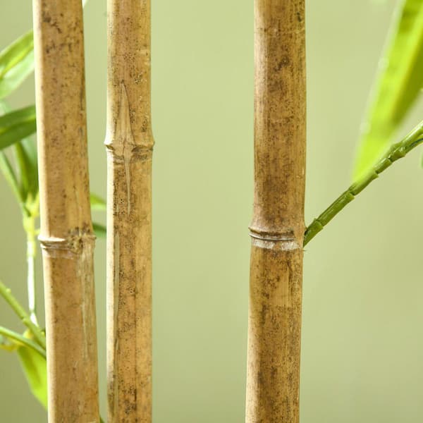 Modern Classic 6 ft. Green Artificial Bamboo Tree in Pot for Home