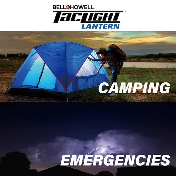 TacLight 4 Pk LED Lantern Lights - Bright Battery Powered Camping Lantern /  Camping Lights for Tent, Portable Long Lasting Small Emergency Lights for