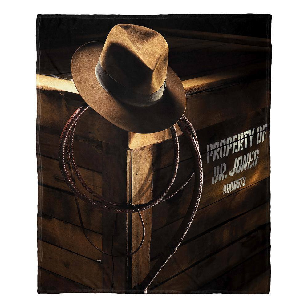Indiana Jones Property of Dr. Jones Silk Touch Throw Blanket