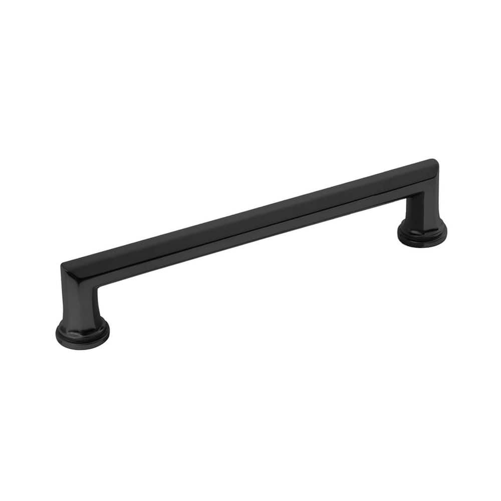 Facette Collection Pull 6-5/16 in. (160 mm) Center to Center Matte Black Bar Cabinet Pull price history on PriceWatchPro