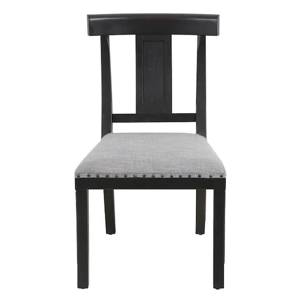 StyleCraft Dann Foley Black Foam Side Chair