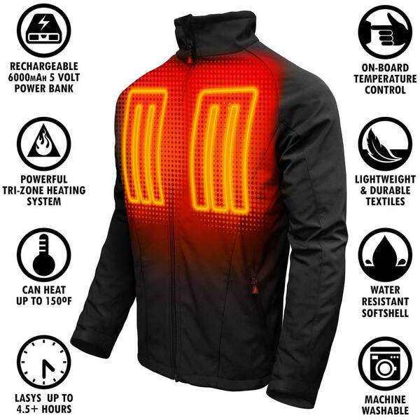 heated jacket xxl