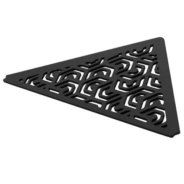 DURAL TI-SHELF Aluminum Triangular Corner Shelf (Penta) 11in. x 7.87in. Decorative Wall Shelf