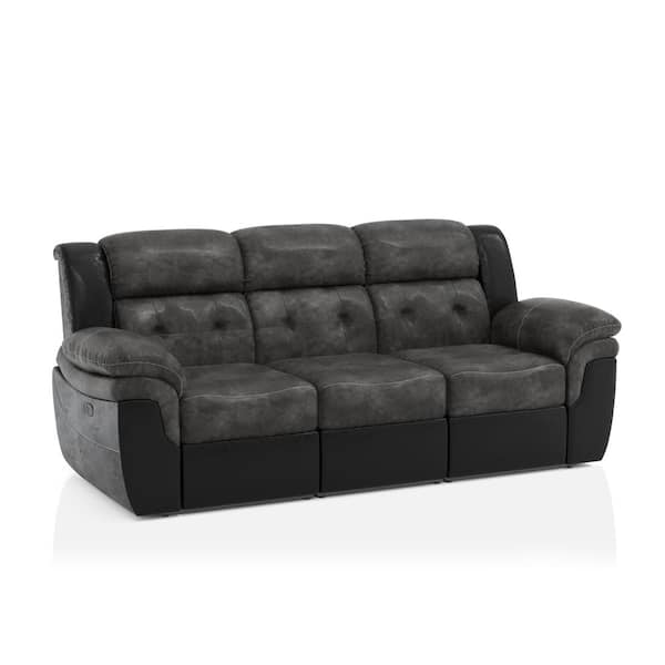 Tacoma dual power 2024 reclining sofa