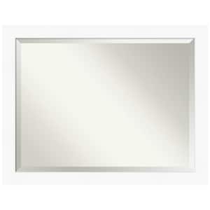Cabinet White 45.5 in. H x 35.5 in. W Framed Wall Mirror