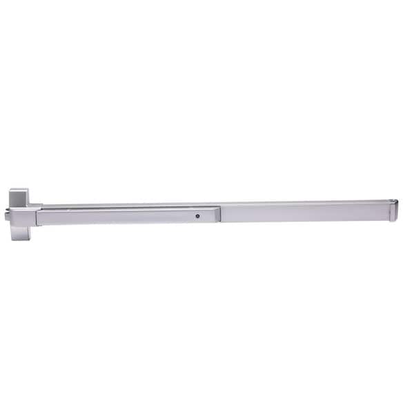 Global Door Controls EDTBAR Series Stainless Steel Grade 2 Commercial 48 in. Rim Touch Bar Exit Device