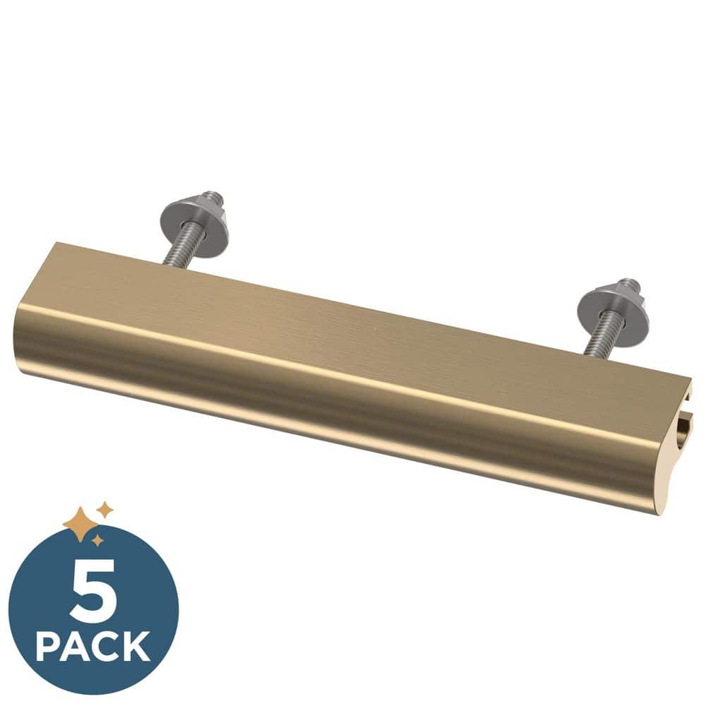 (5-Pack) Dropped Edge Adjusta-Pull Adjustable 1 to 4 in. (25-102 mm) Champagne Bronze Cabinet Drawer Pull price history on PriceWatchPro