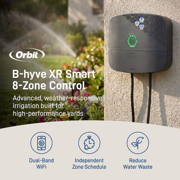 Orbit B-hyve XR 8-Zone Smart Sprinkler Controller 57985 - The Home
