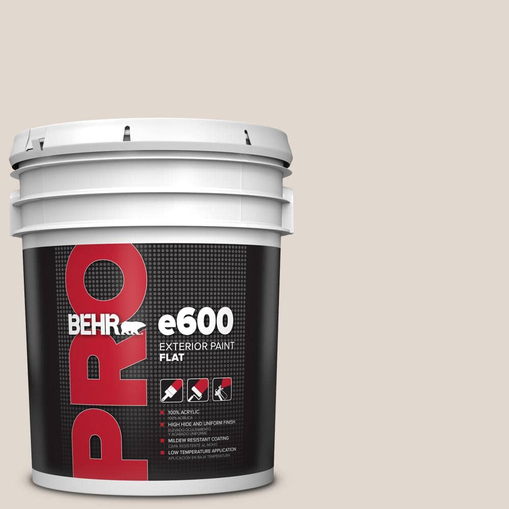 5 gal. #PPL-78 Taupe Mist Flat Exterior Paint price history on PriceWatchPro