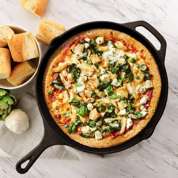 Pre-Seasoned Cast Iron Pizza Pan