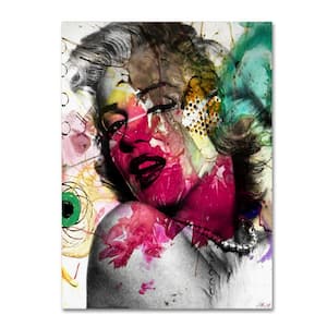 24 in. x 18 in. "Marilyn Monroe II" by Mark Ashkenazi Printed Canvas Wall Art