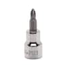 Husky #1 Philips 3/8 in. Drive Bit Socket H3DPBS1 - The Home Depot