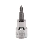 Husky #2 Philips 3/8 in. Drive Bit Socket H3DPBS2