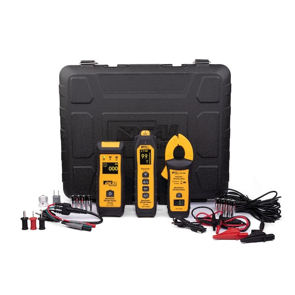 SureTrace Pro Circuit Tracer, 0-600-Volts AC/DC with Continuity Test, Amperage, and Voltage Measurement