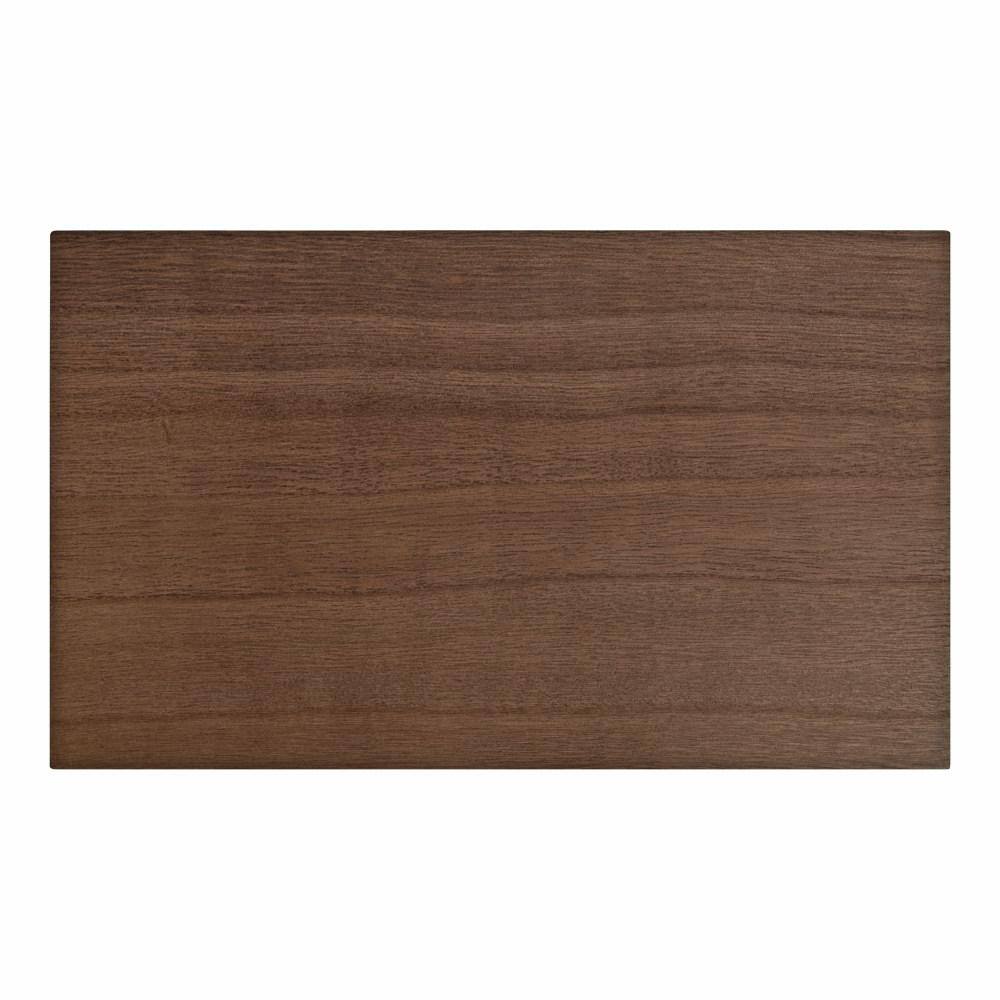 Rustic Brown Wood Floating Wall Shelf Set, 3 Piece