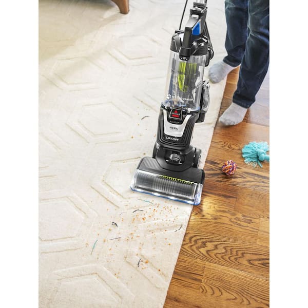BISSELL Pet Hair Eraser Turbo Lift-Off Upright Vacuum 3774F - The