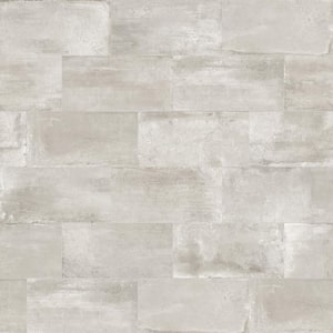 Euro Ice Greige 12 in. x 24 in. Porcelain Floor and Wall Tile (14.42 sq. ft. / case)