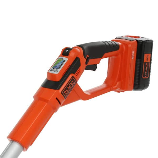 BLACK+DECKER 40V MAX Cordless Battery Powered 2-In-1 String