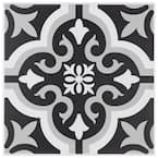 Braga Classic II Encaustic 7-3/4 in. x 7-3/4 in. Ceramic Floor and Wall Tile (0.42 sq. ft./Each)