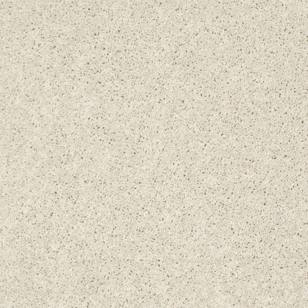 TrafficMaster Palmdale II - Bamboo Bluff - Beige 31.2 oz. Polyester Texture Installed Carpet