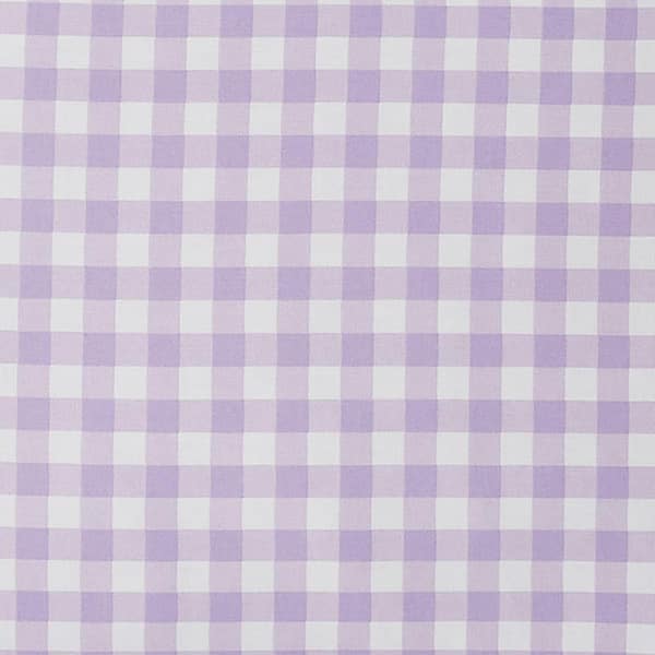 The Company Store Gingham Lilac Organic Cotton Percale Queen Sheet Set  30398L-Q-LILAC - The Home Depot