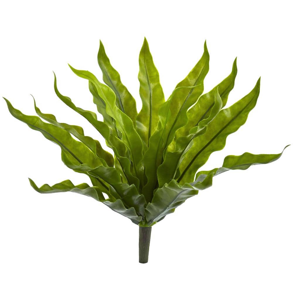 Indoor 9 in. Birds Nest Fern Artificial Plant