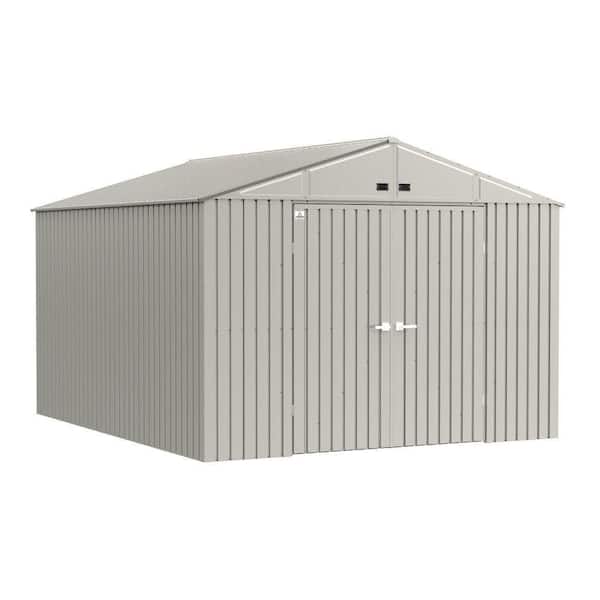 Elite Storage Shed 12 ft. W x 10 ft. D x 8 ft. H Metal Shed 120 sq. ft.