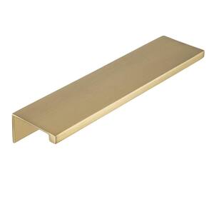 Ethan 4 in. Center-to-Center Satin Brass Drawer Pull (10-Pack)
