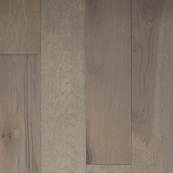 Blue Ridge Hardwood Flooring Morning Fog Hickory 3/4 in. T x 5 in. W Smooth Solid Hardwood Flooring (20 sq.ft./case)