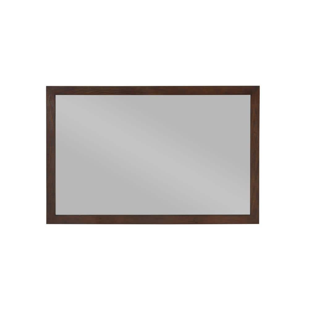 Home Decorators Collection Alster 46 in. W x 30 in. H Rectangular Wood  Framed Wall Bathroom Vanity Mirror in Brown Oak TJ-0401M3046BR - The Home  Depot