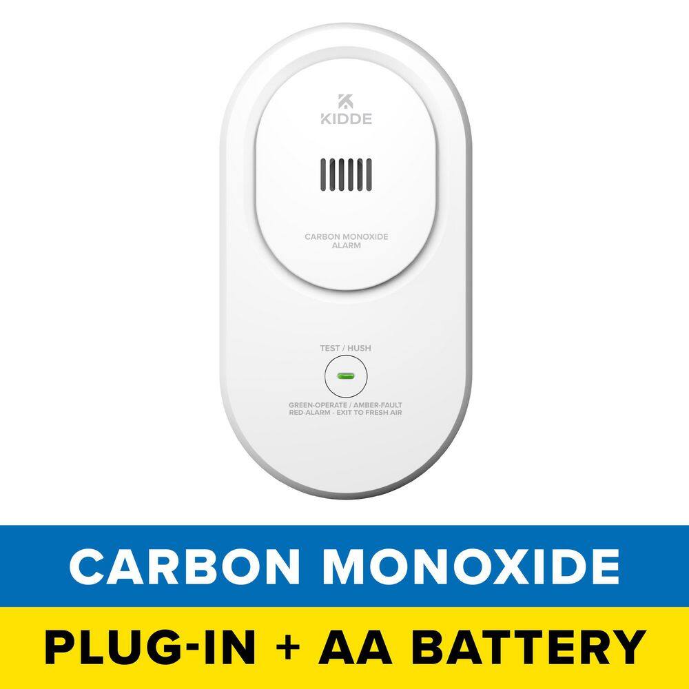 Plug-In Carbon Monoxide Detector for Home with AA Battery Backup, Rotating Plug, LED Lights 21033777 price history on PriceWatchPro