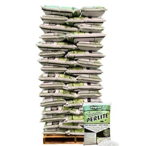 1 cu. ft./29 Qt. Organic White Perlite Planting Soil Additive and Growing Medium (80-Pack, Pallet)