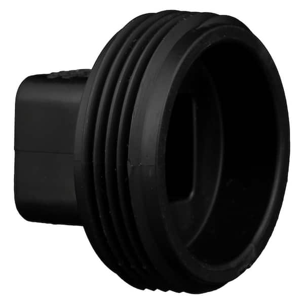 Charlotte Pipe 4 in. ABS DWV MPT Cleanout Plug