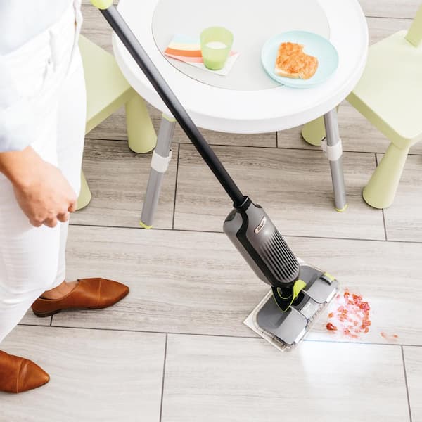 Shark VACMOP Pro Cordless Hard Floor Vacuum Mop with Disposable Pad,  Charcoal Gray (Renewed) (VM252 Vacmop Charcoal Gray)