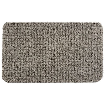 High Traffic Desert Taupe 17.5 in. x 29.5 in. Door Mat