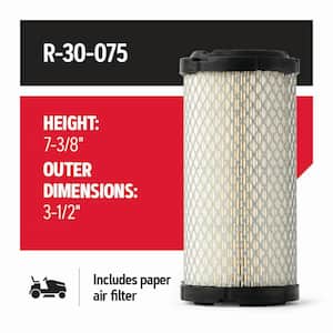 Air Filter for Riding Mowers, Fits Various Briggs and Stratton Engines