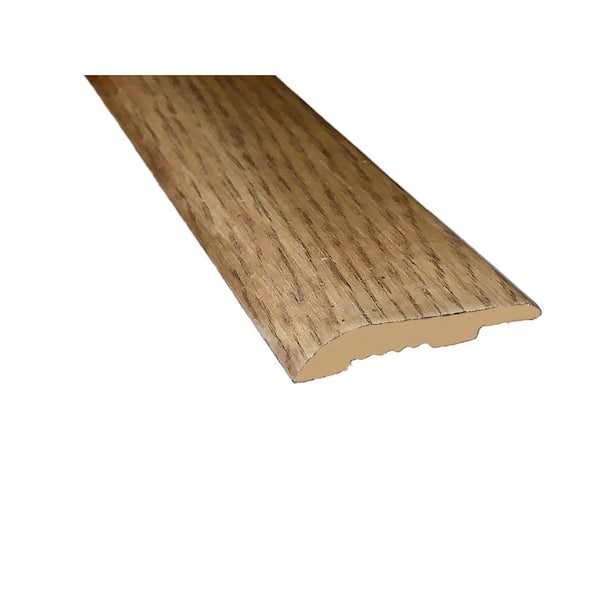 ACQUA FLOORS Oak Mansfield 1-7/8 in. W x 94 in. L Water Resistant Overlap Reducer Molding Hardwood Trim