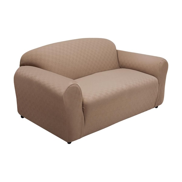 Stretch Sensations Wheat Newport Sofa Stretch Slipcover