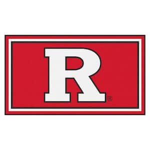 NCAA Rutgers University 3 ft. x 5 ft. Ultra Plush Area Rug