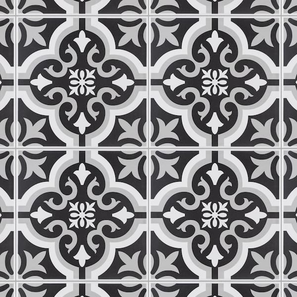 Merola Tile Braga Classic II 7-3/4 in. x 7-3/4 in. Ceramic Floor and Wall Tile (10.75 sq. ft./Case)