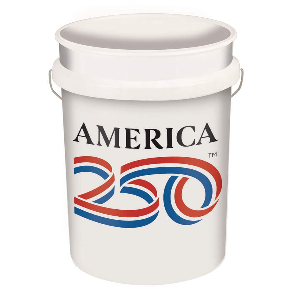 Leaktite America 250 5 Gallon White Bucket 2158225 - The Home Depot