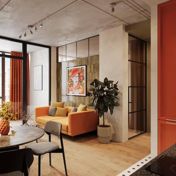 Shura 5-Light Brushed Nickel Integrated LED Track Light w/ Rotatable Heads, Ceiling Mounted, Hardwired, 3000k 2450 Lumen