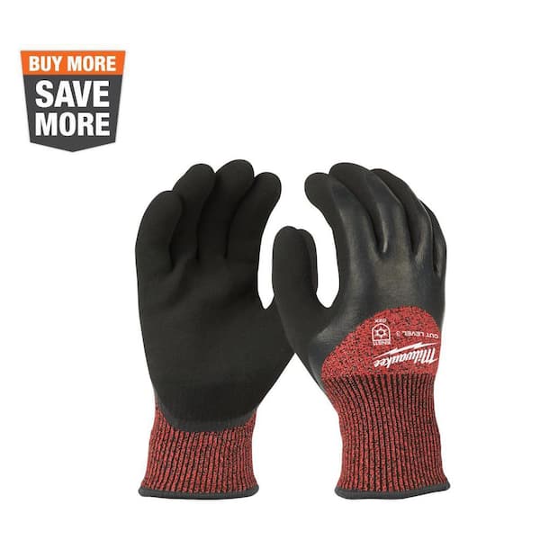 logo-patch ski gloves